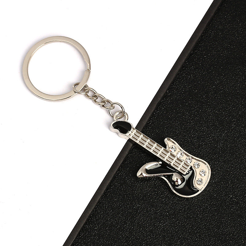 Wholesale Guitar Metal Keychains